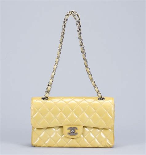 replica yellow chanel bag|authentic chanel bag.